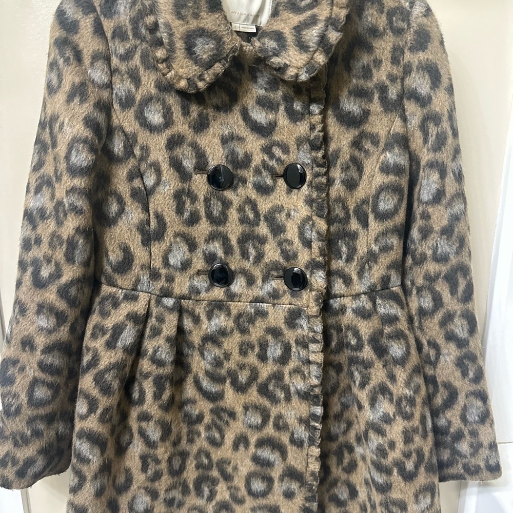 Kate Spade ♠️ Leopard 🐆 Print Coat 🧥